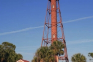 Anclote lighthouse as it appeared in the 1990s