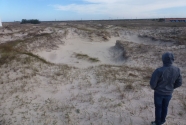 7. A blowout in the dunes