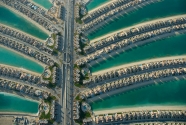 Center core of the Palm Jumeirah.