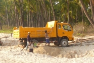 sand-miners-orange-truck