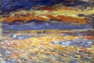 11. Pierre-Auguste Renoir, Sunset at Sea
