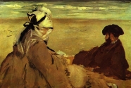 9. Édouard Manet, Sur la Plage.