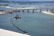 Rigid Boom Installation, Perdido Pass, AL