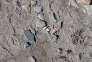 sand and gravel on the south Sermermiut Beach