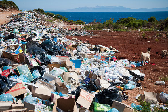 plastic pollution albanie