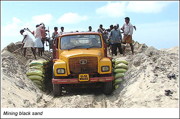 Mining Kerala Sand