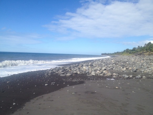 La Reunion-Black-sand