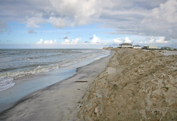 Sand Berm Dauphin Island