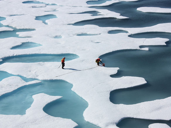 nasa- ice ponds