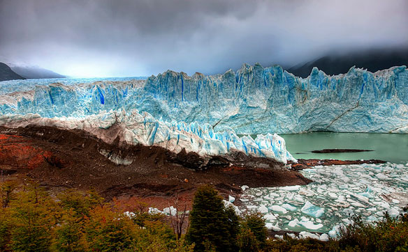 melting glaciers