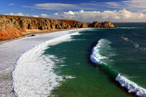 cornwall coast south uk