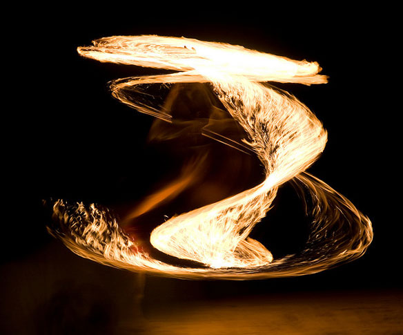 danse feu