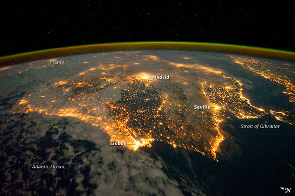 iberian peninsula nasa