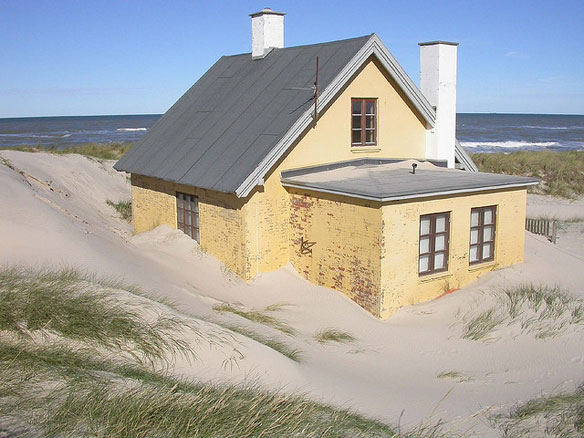 maison ensablee