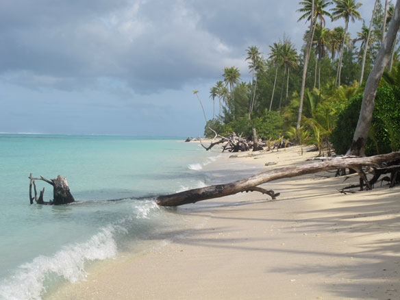 tahiti beach erosion